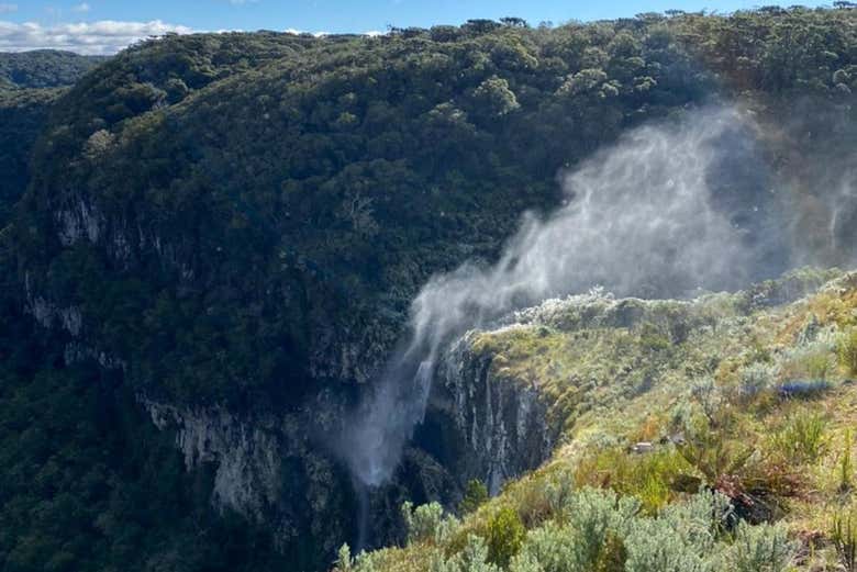 Views of the Mampituba canyons
