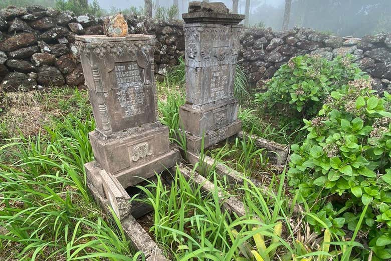 Discover a unique stone cemetery
