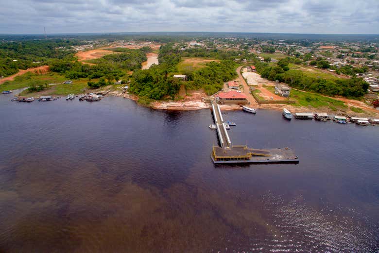 Panorámica del río Manacapuru