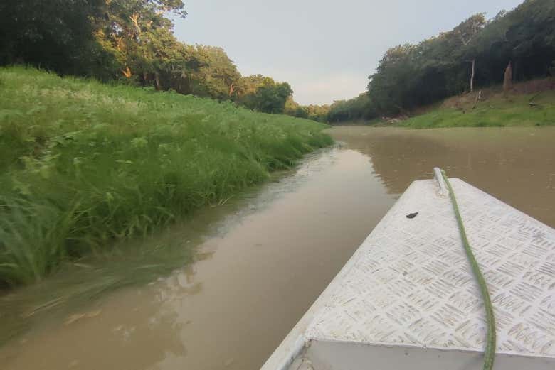Surcando la Reserva Lago da Piranha