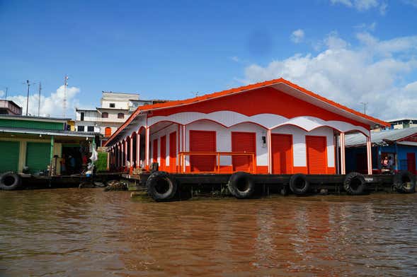 Paseo en barco por el río Manacapuru
