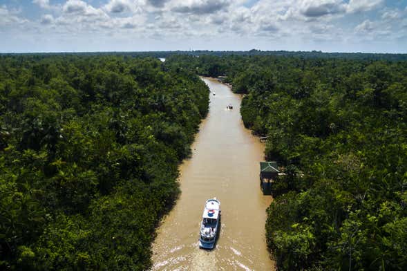 Rota de 5 dias pelo rio Amazonas de Manaus a Belém