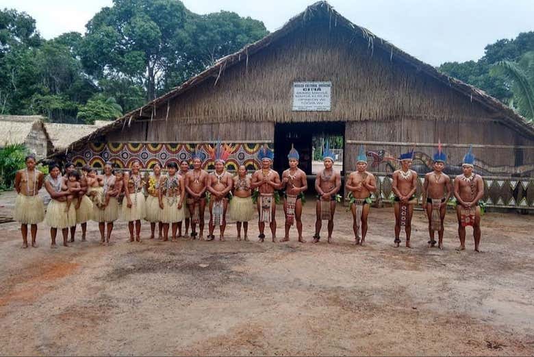 Comunidad indígena del Amazonas