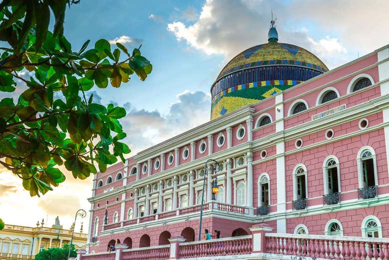 Visita guidata del Teatro Amazonas da Manaus