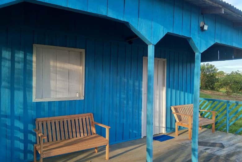 Você poderá descansar após pescar piranhas