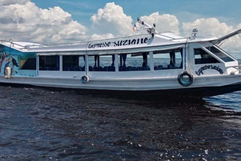 La lancha en que navegaremos