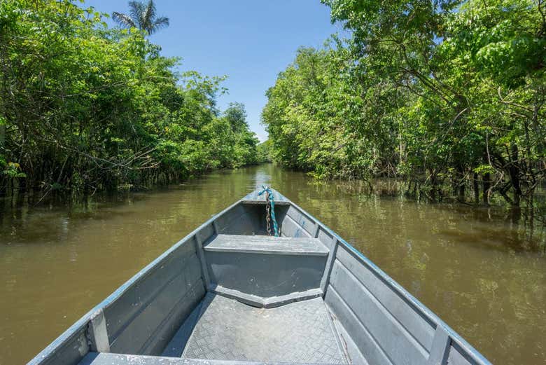 Paisajes del río Amazonas