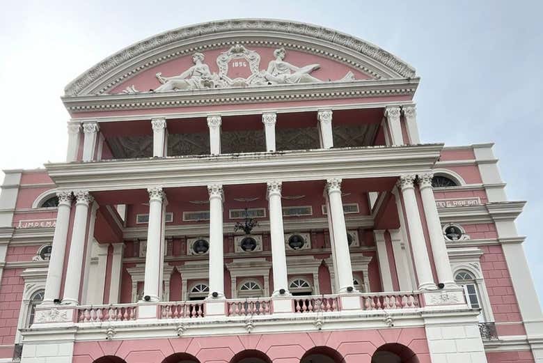 Detalles del Teatro Amazonas