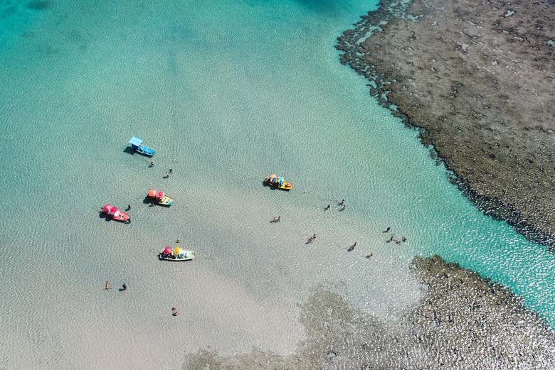 Vista aérea de São Miguel dos Milagres