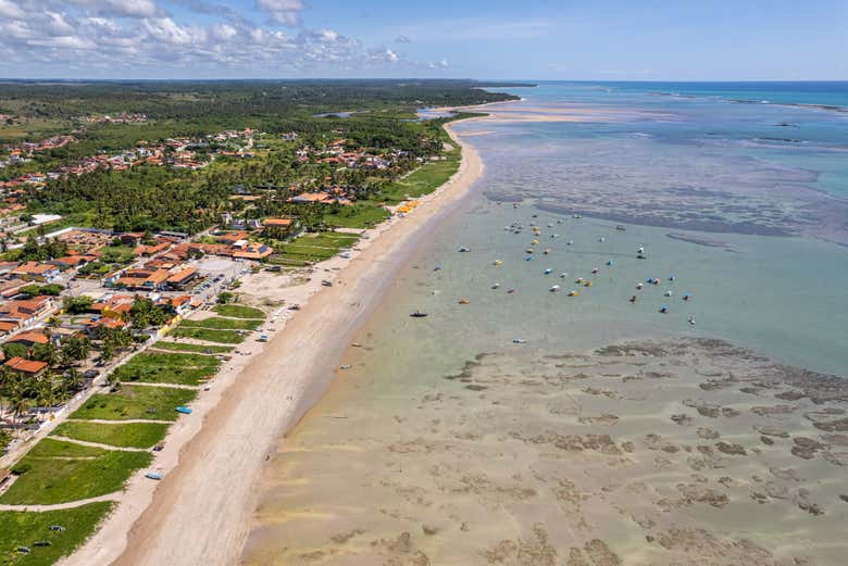 São Miguel dos Milagres Coastline