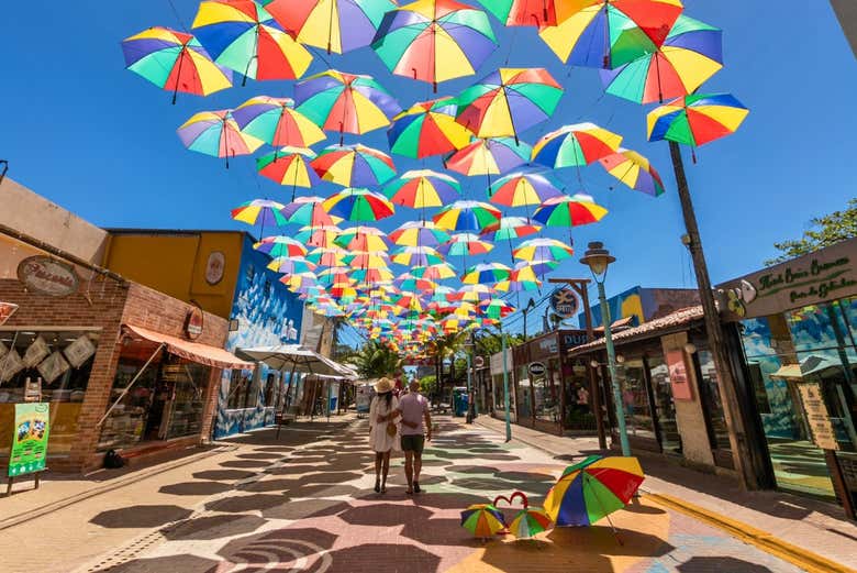Passeando em Porto de Galinhas