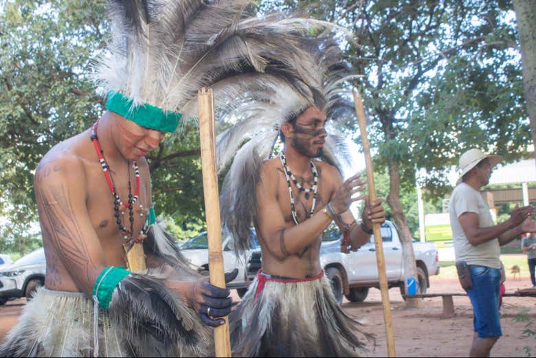 Vous verrez une danse tribale