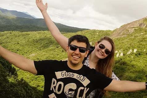 Trilha pela Pedra Redonda