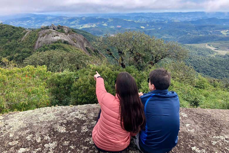 Looking out from Pico do Selado