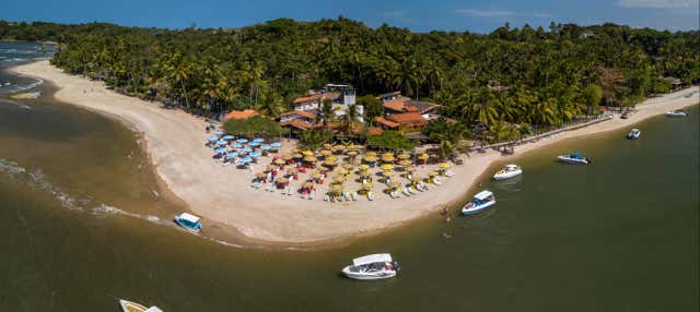 Excursión a la playa Boca de Barra de Boipeba