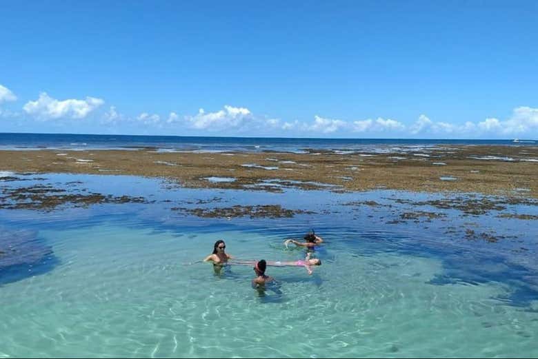 Podréis relajaros en las playas de Morro de Sao Paulo
