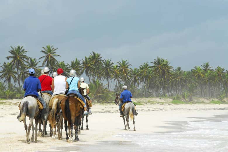 Passeio a cavalo