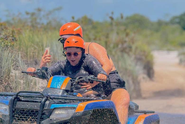Aventura en quad en Morro de Sao Paulo