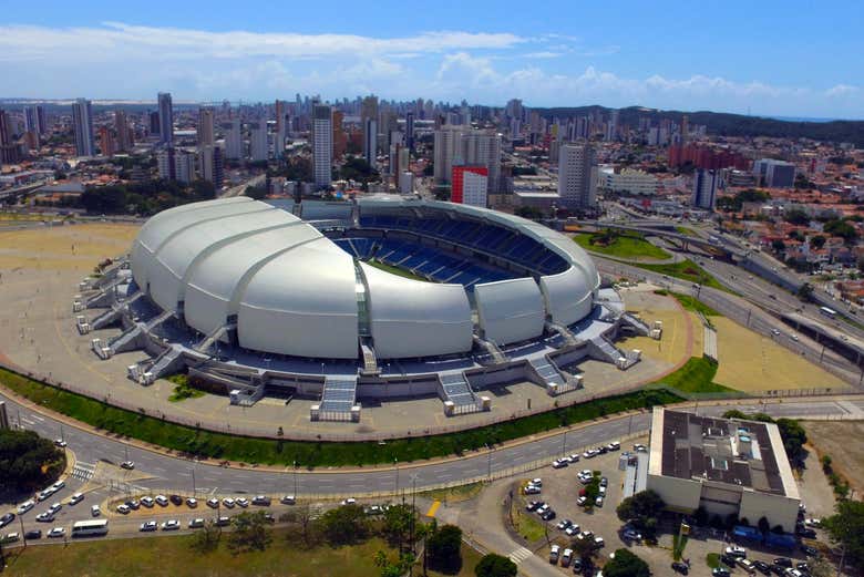 Exterior do Estádio Arena das Dunas