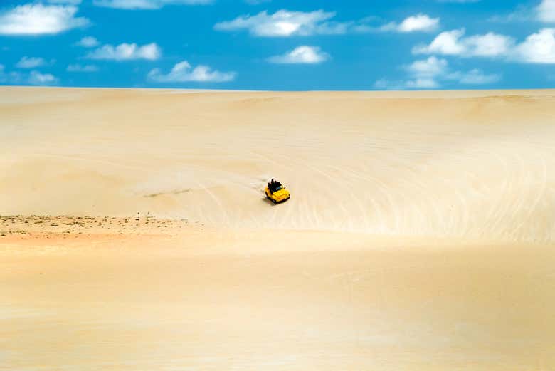 Passeio de buggy pelas dunas