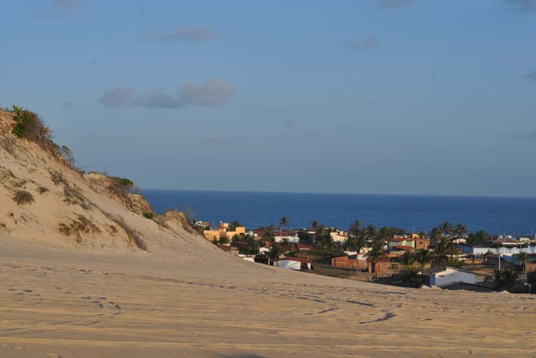 Exploring the sand dunes of Búzios