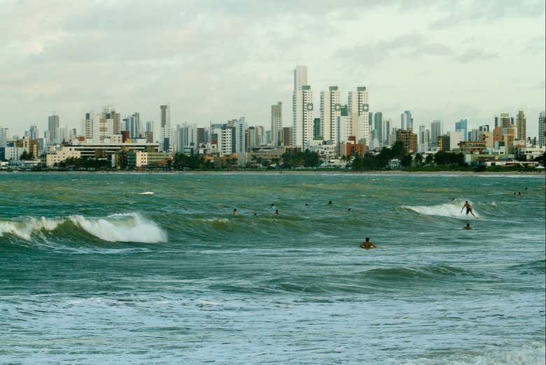 The Atlantic Ocen and João Pessoa