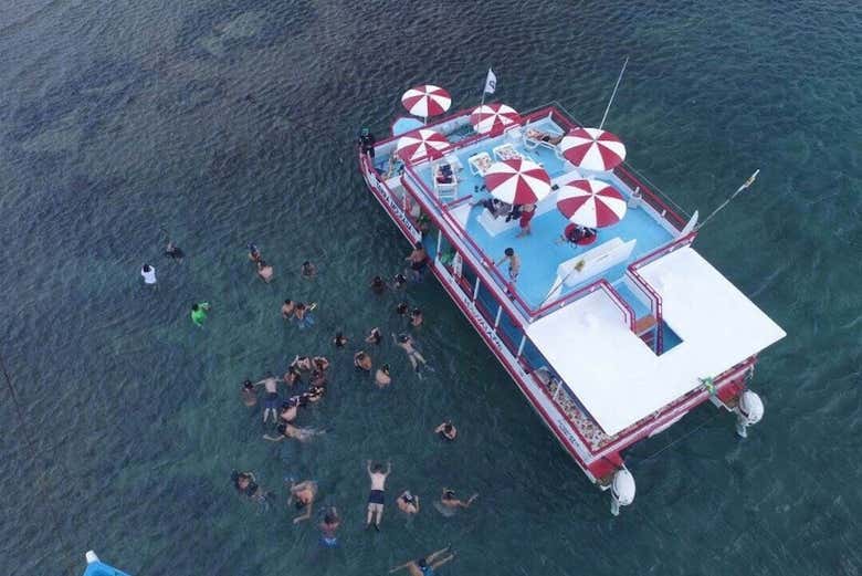 Aerial views of Parrachos de Pirangi