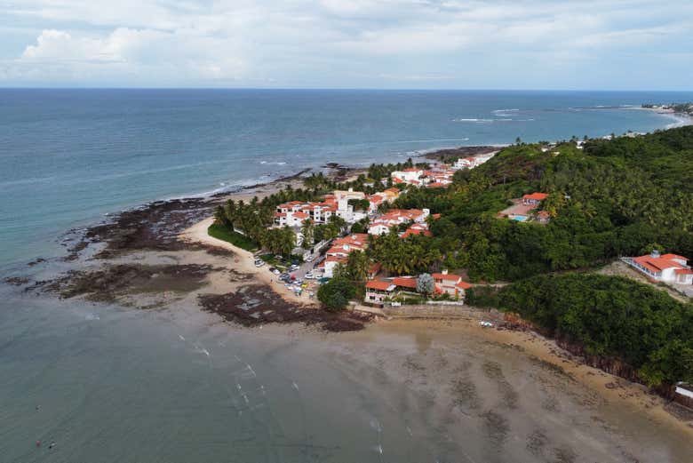 Aerial view of Pirangi do Sul