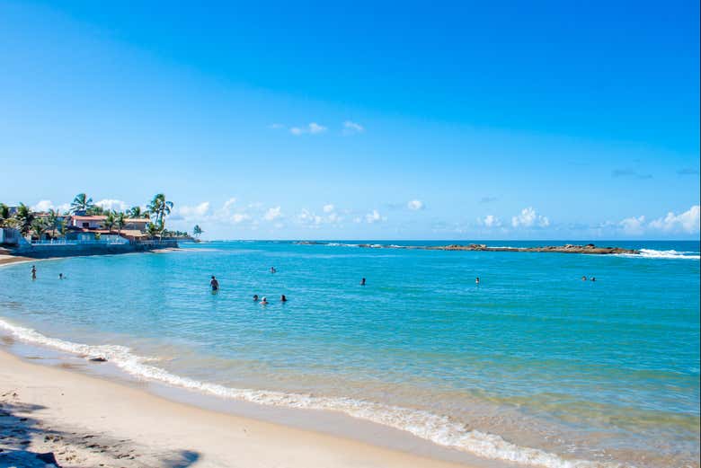 Os daréis un baño en la playa Camurupim