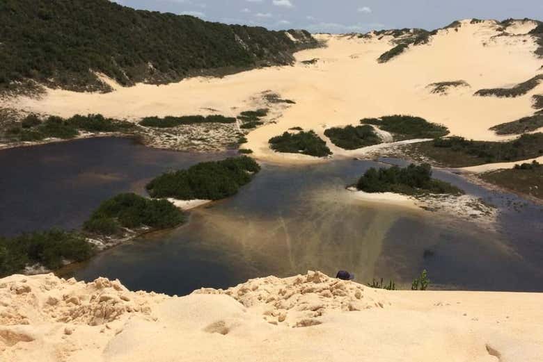 Paisagens que veremos durante a rota