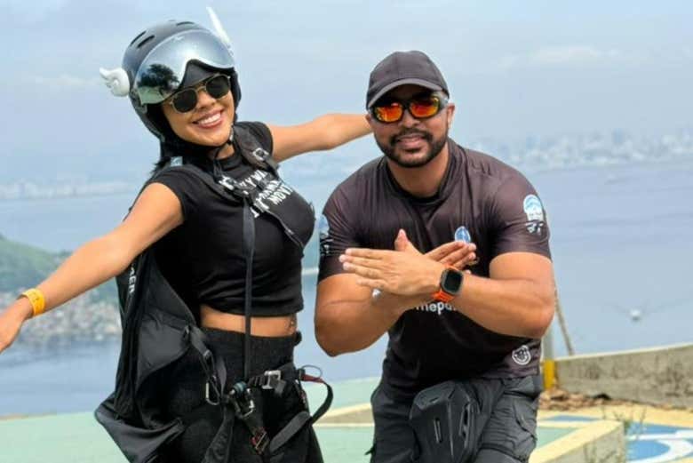 Foto de lembrança antes de iniciar a experiência