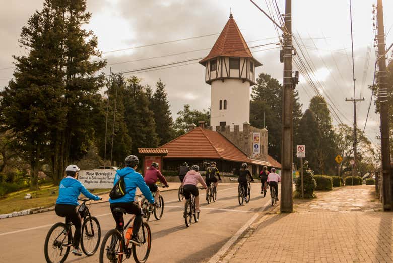 A bordo de las bicicletas 