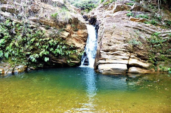 Excursão às cachoeiras de Itabirito