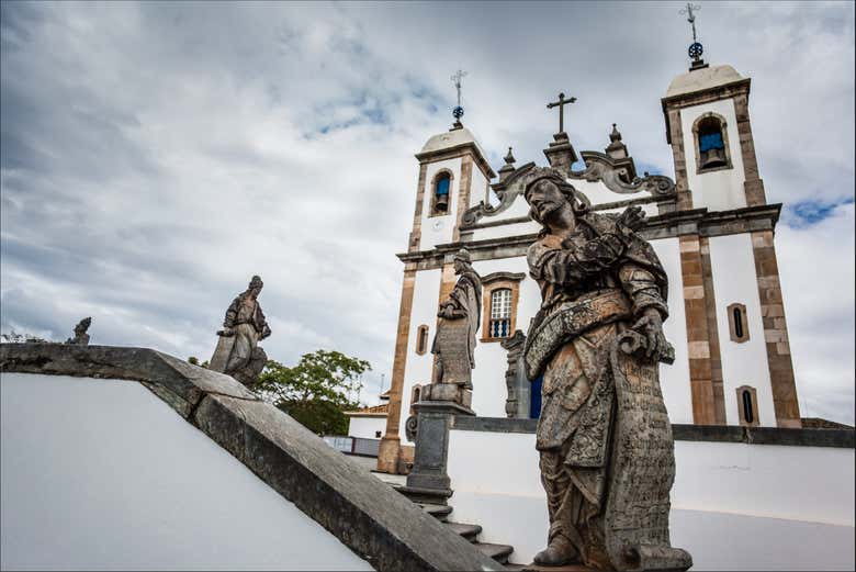 Arquitectura colonial en Congonhas