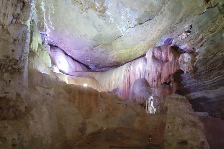 O interior da Gruta