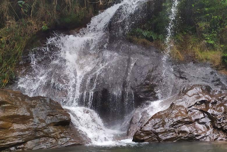 Views of Cascalho Waterfall