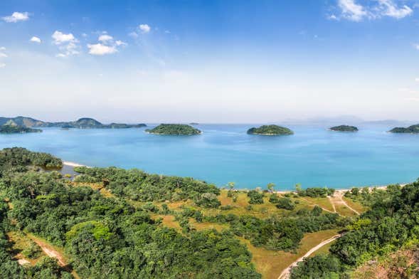 Excursão às ilhas de Paraty