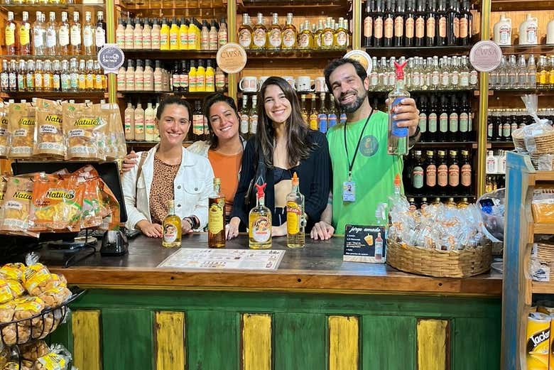 Provaremos cachaças e licores!