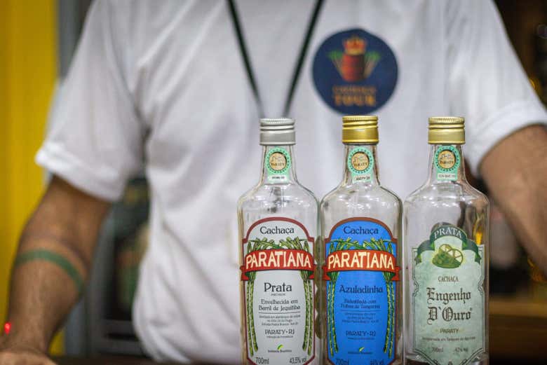 Algumas das cachaças que degustaremos!