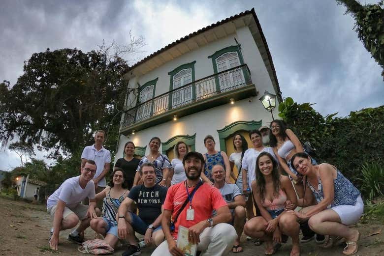Um dos casarões do centro histórico de Paraty