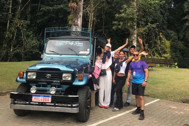 El 4x4 en el que recorreremos Paraty