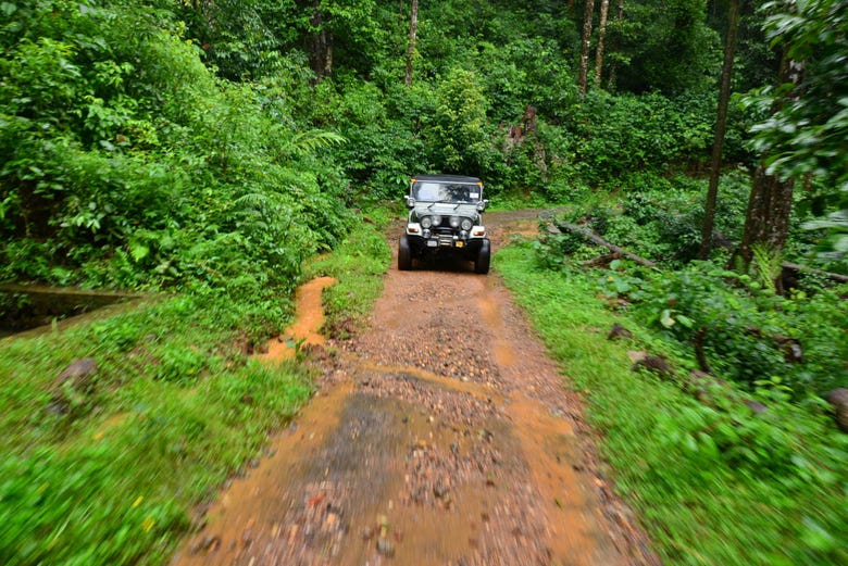 Jeep pela Serra da Bocaina