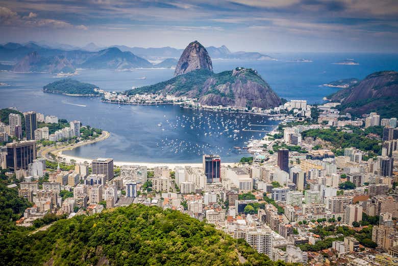 Panoramic view of Río de Janeiro