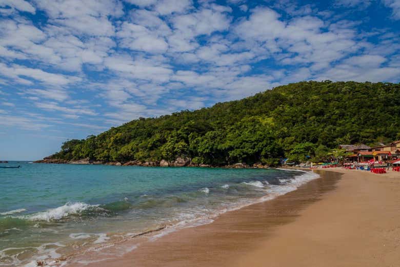 Vista panorâmica da Praia do Rancho