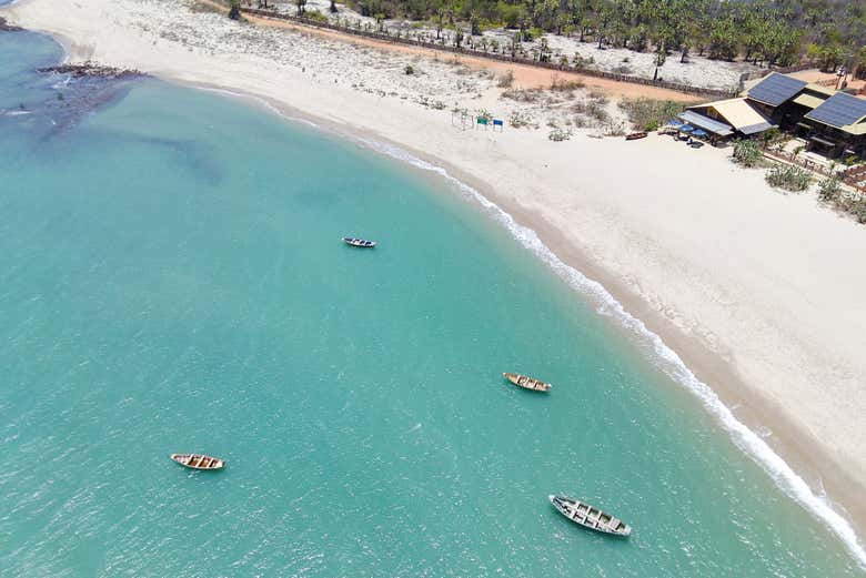 Vista aérea de Barra Grande