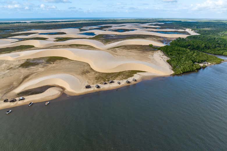 As impressionantes dunas da Ilha das Canárias