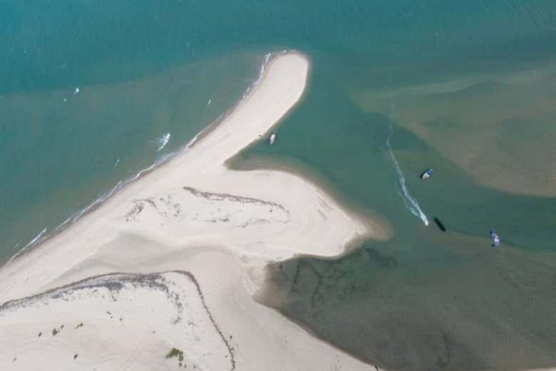 Vistas aéreas del delta