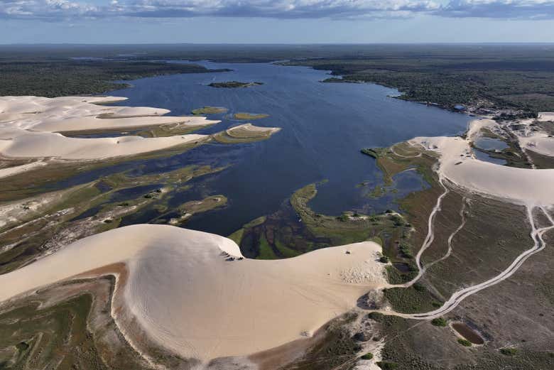 Você poderá nadar em seus lagos!