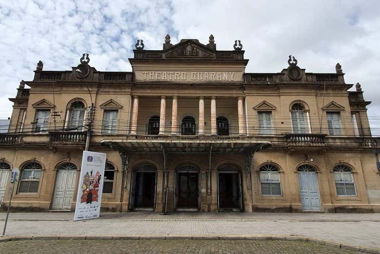 Fachada do Theatro Guarany