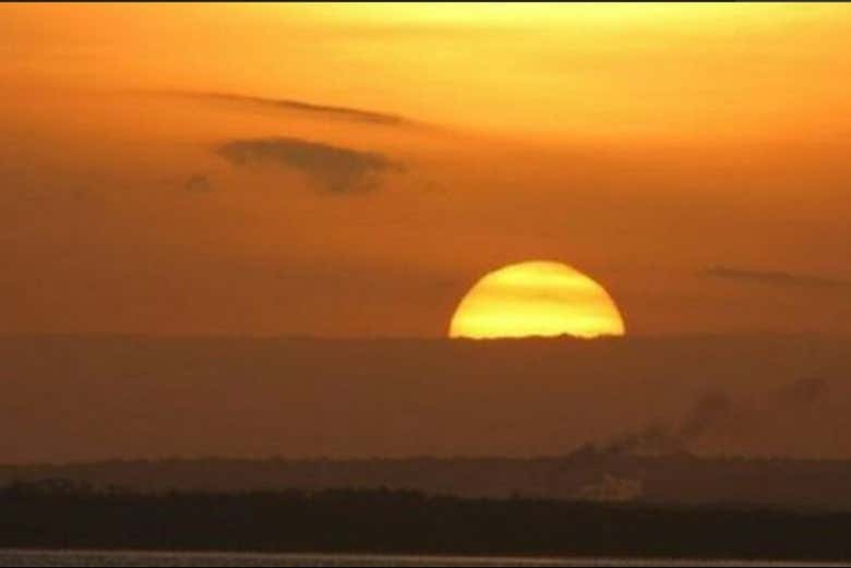 Un tramonto magico
